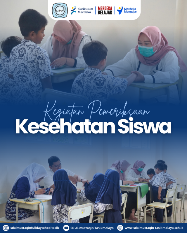 Kegiatan Pemeriksaan Kesehatan Seluruh Siswa SD Al-Mutaqin